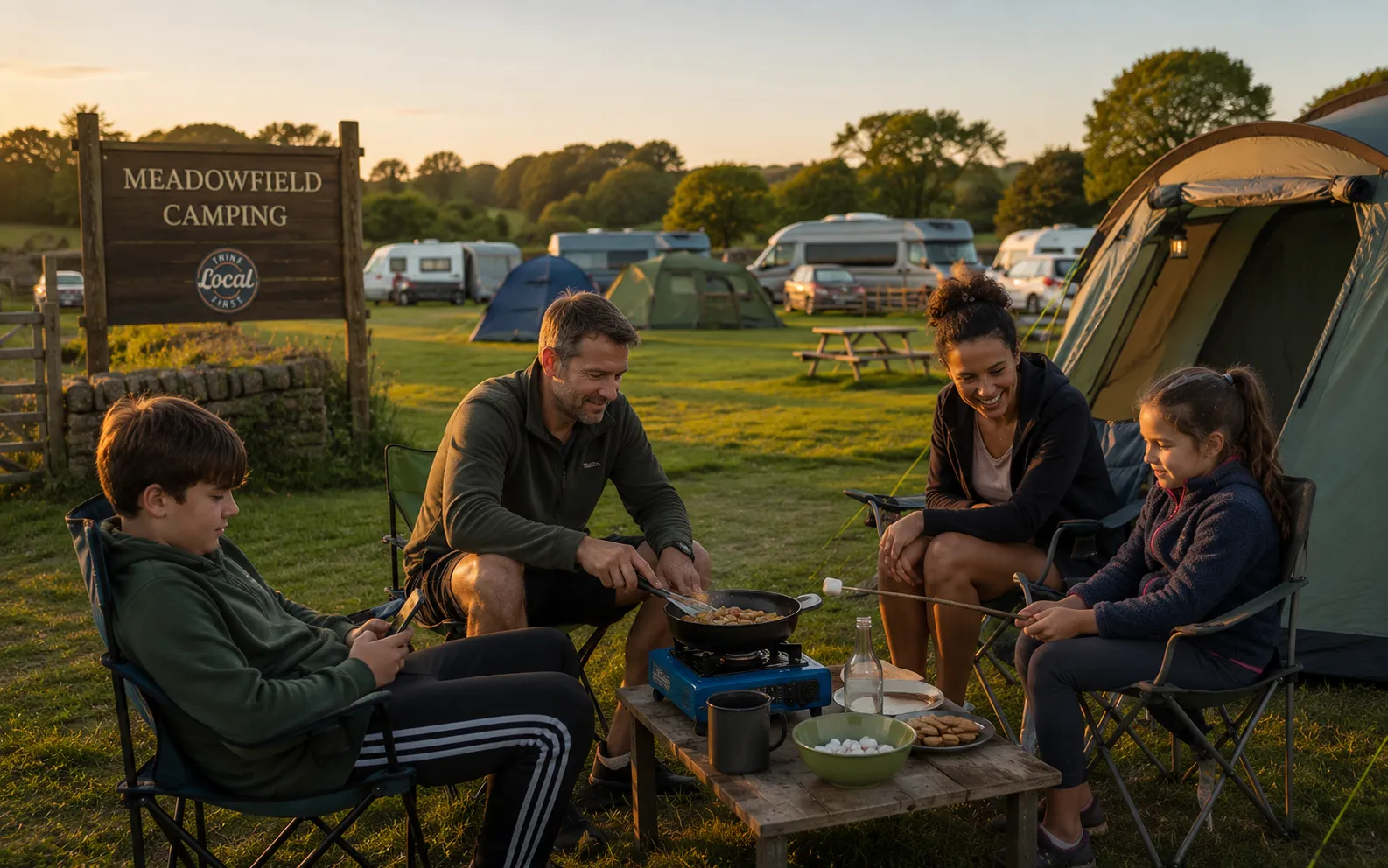 Camping in Fordingbridge