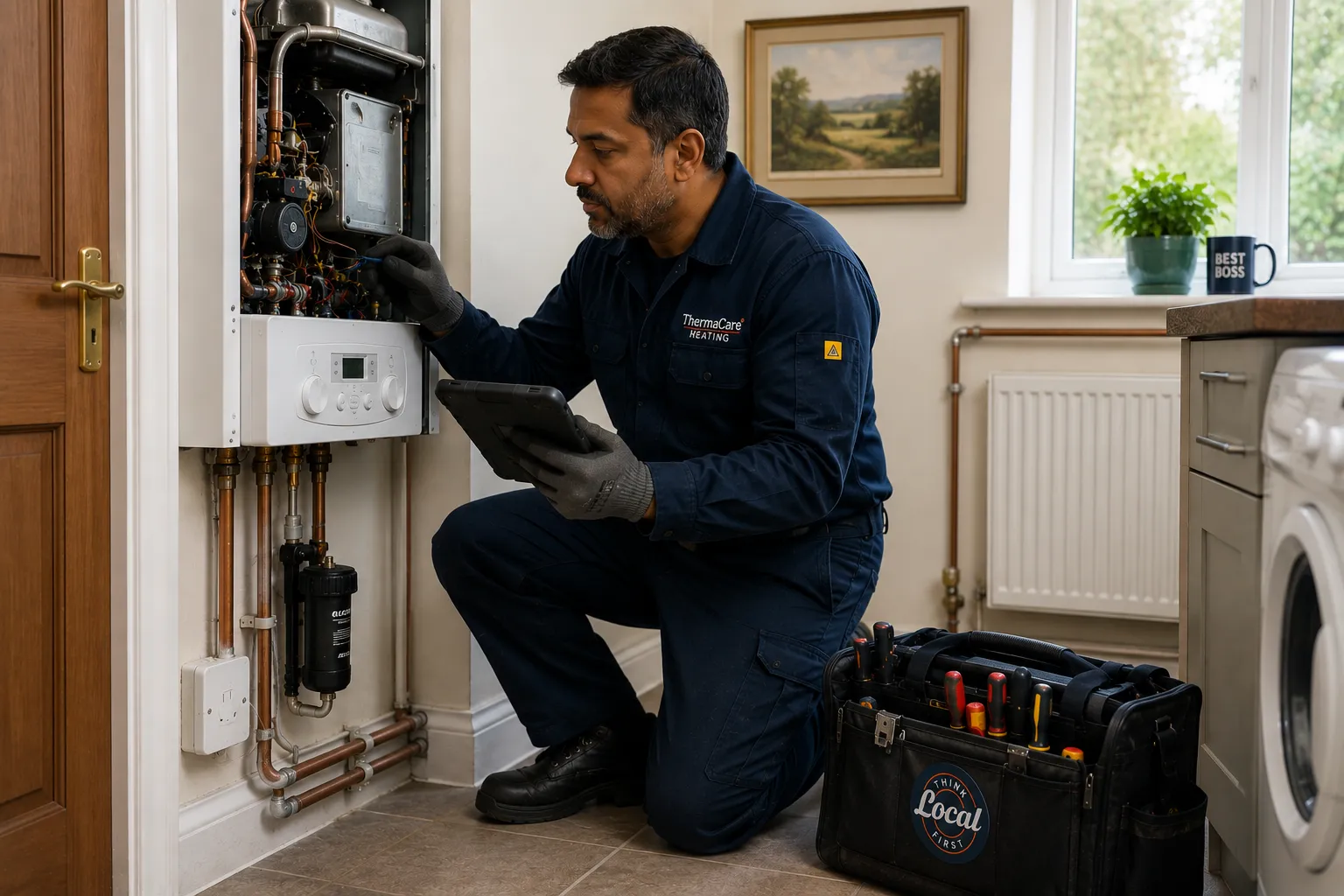 Central Heating in Alton