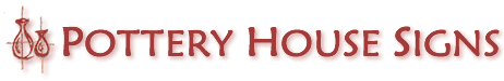Pottery House Signs